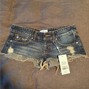 Revice Denim Micro Shorts